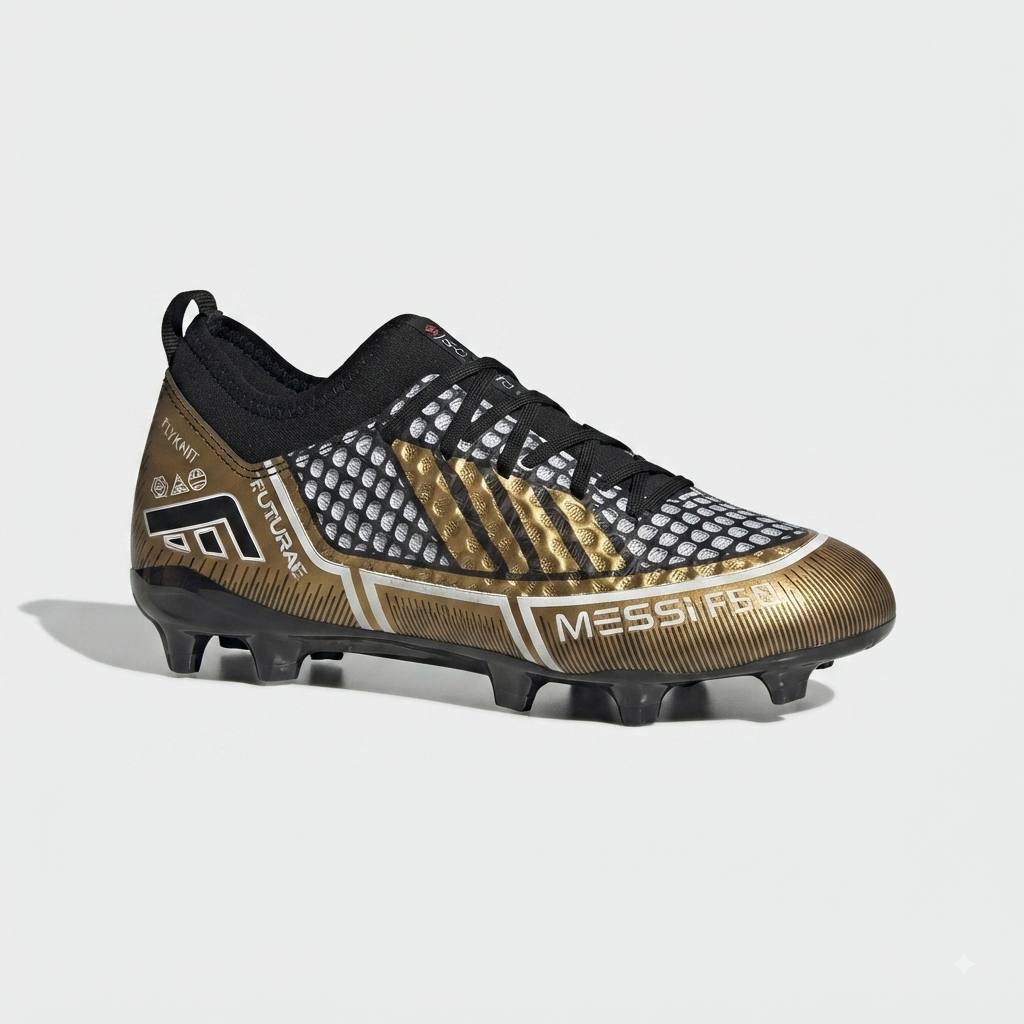Seftil S0122-SG Messi FG Krampon Siyah