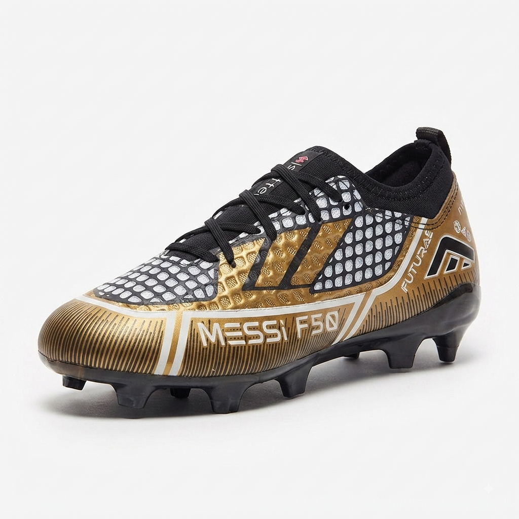 Seftil S0122-SG Messi FG Krampon Siyah