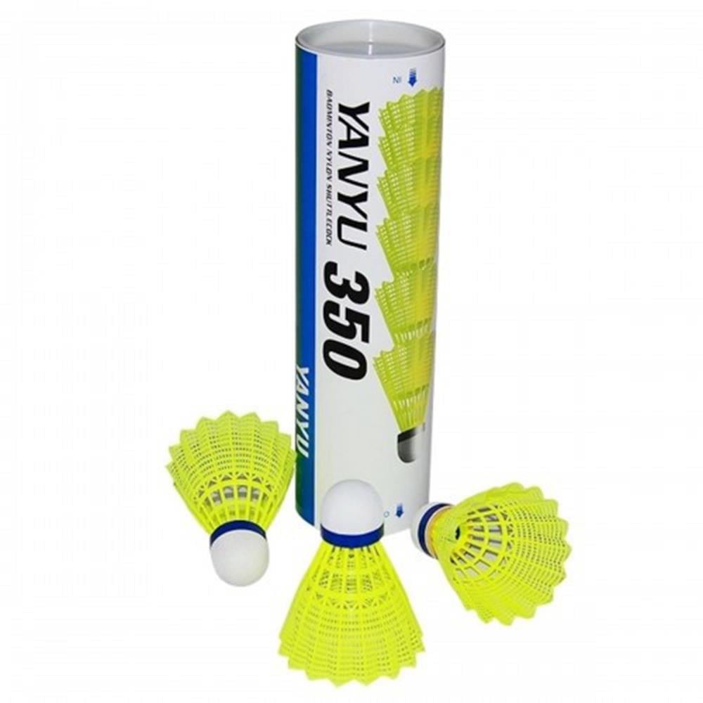 Yanyu BAD-350 Sarı 6'lı Plastik Badminton Topu