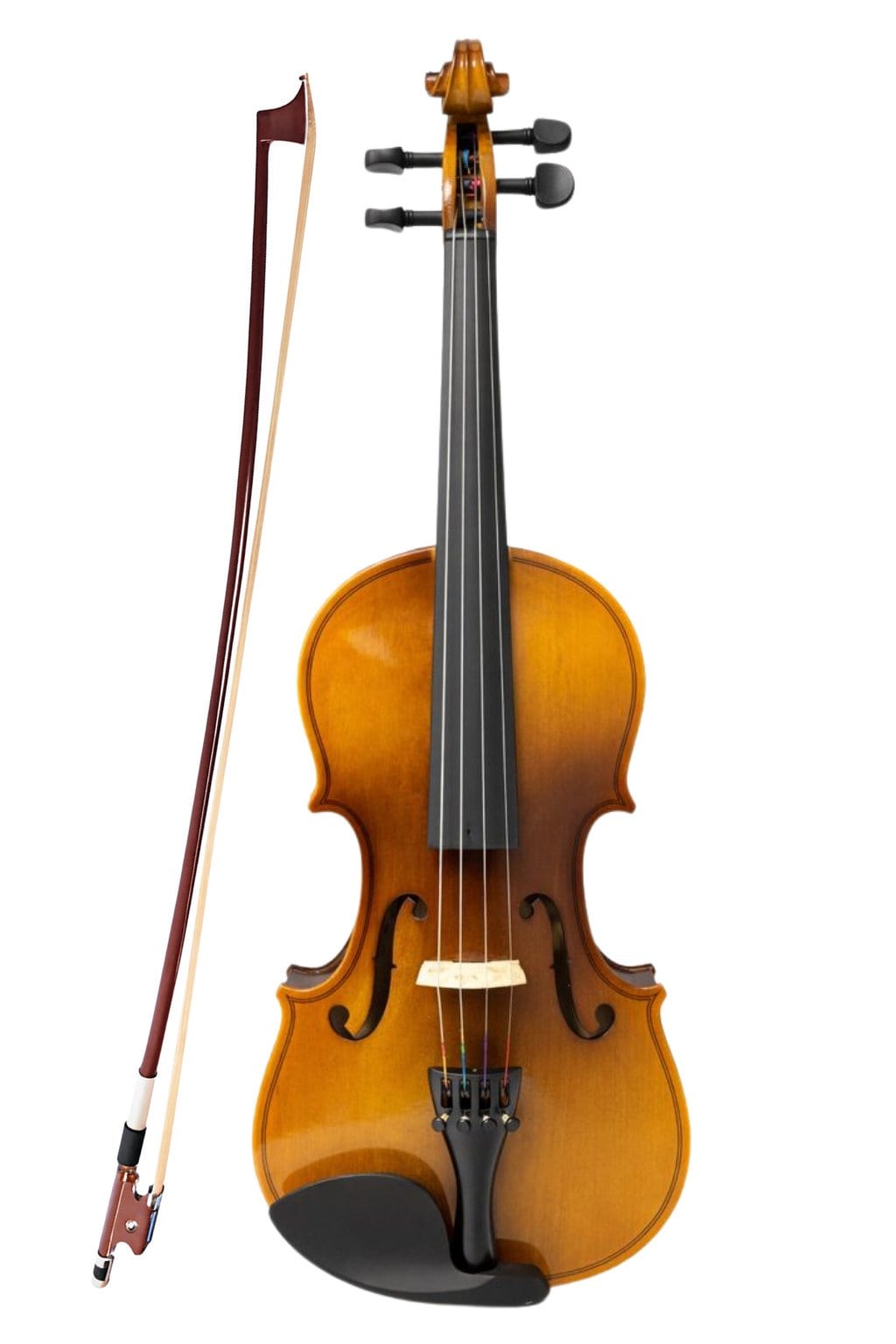 Campbell CV-300 3/4 Keman Seti Öğrenci ve Başlangıç Seviyesi Yay Reçine Yastık Susturucu Akort Cihazı Dahil