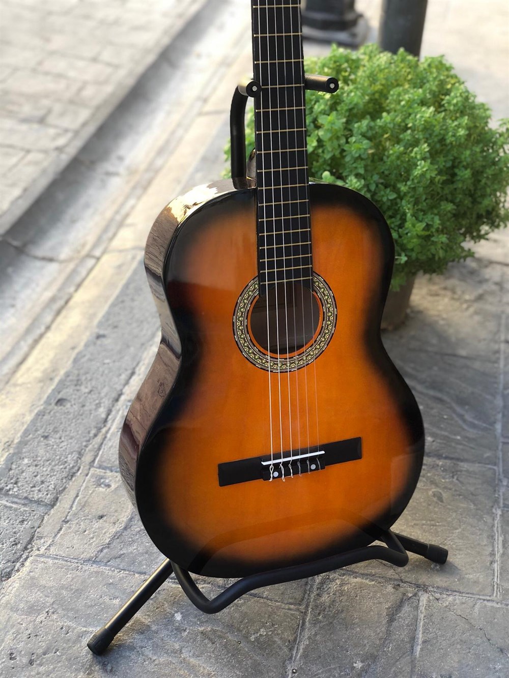 Campbell Klasik Gitar GÜNBATIMI ( KILIF + PENA HEDİYELİ )