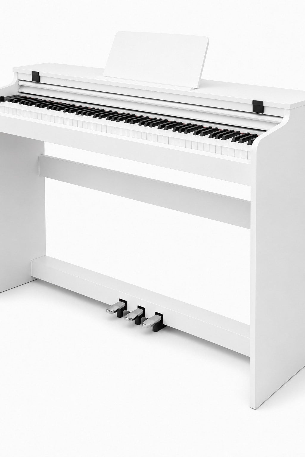 Holzmeister Fransua 490WH 88 Tuş Dijital Piyano Tuş Hassasiyetli Bluetooth 3 Pedallı Tabure ve Kulaklık Hediyeli