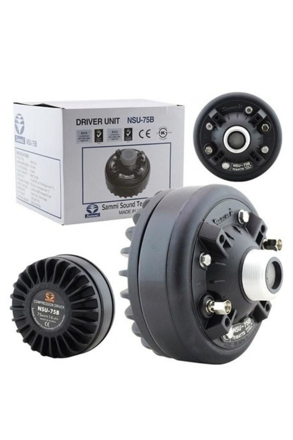 Sammi NSU-75BK 75W 16 Ohm Alüminyum Kazanlı Cami Minare Ezan Hoparlörü