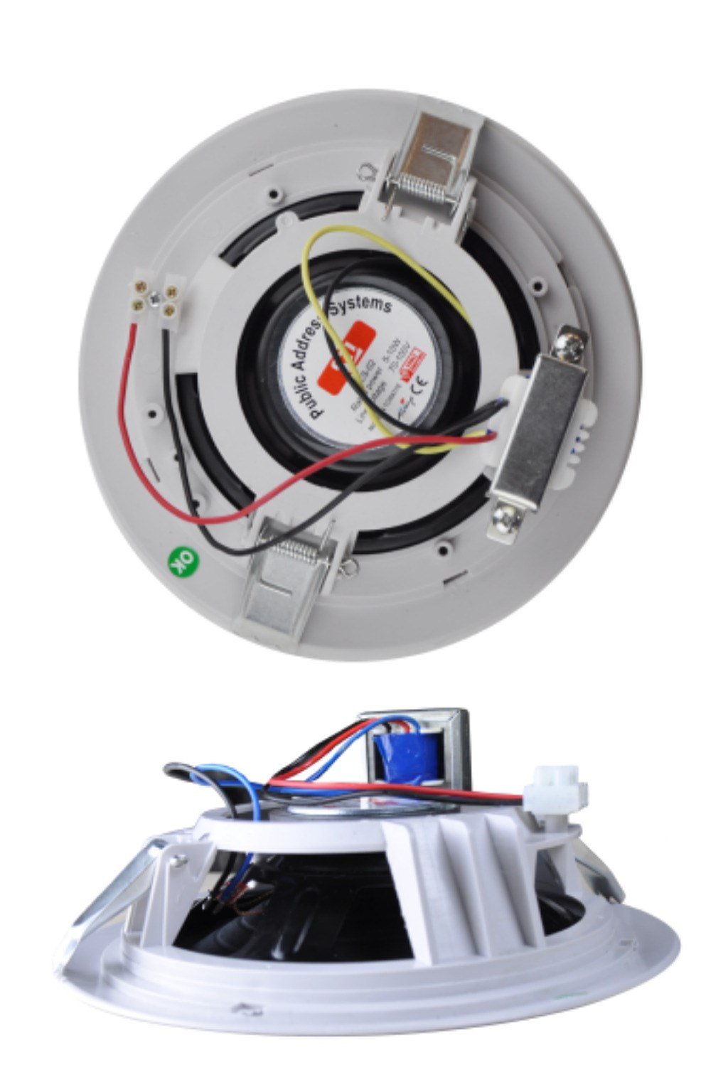 STI CS-02 13cm 10W 70V/100V Hat Trafolu Tavan Hoparlörü Mağaza Ofis Kafe Ses Sistemi