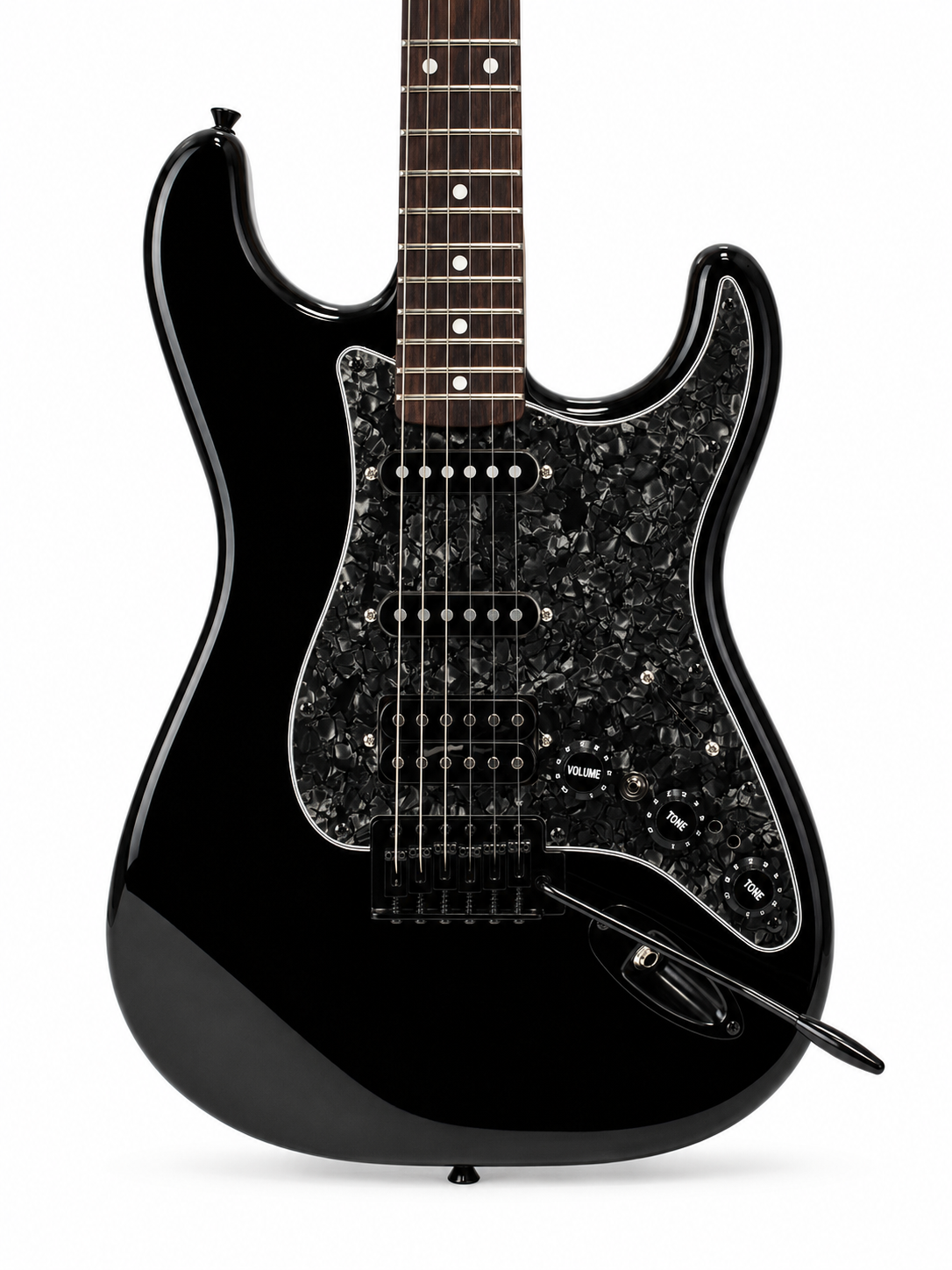 Torres Guson STD-20BK Siyah DSP Elektro Gitar HSS Tremolo Distortion Efektli
