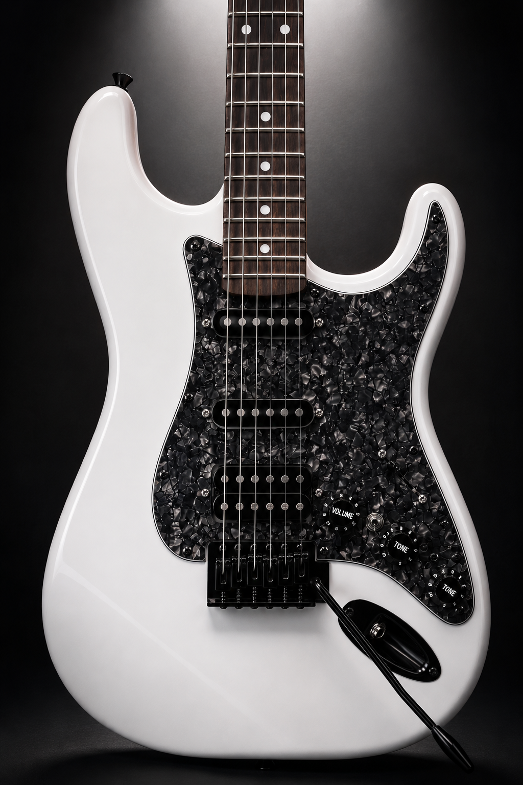Torres Guson STD-20WH Beyaz DSP Elektro Gitar HSS Tremolo Modern Seri