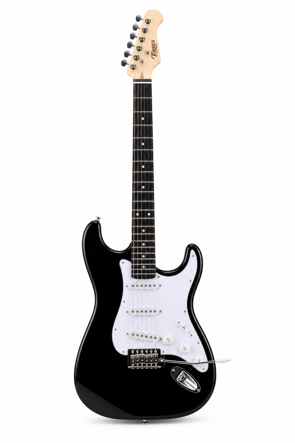 Torres ST-40BK Elektro Gitar SSS Tremolo Stratocaster Siyah