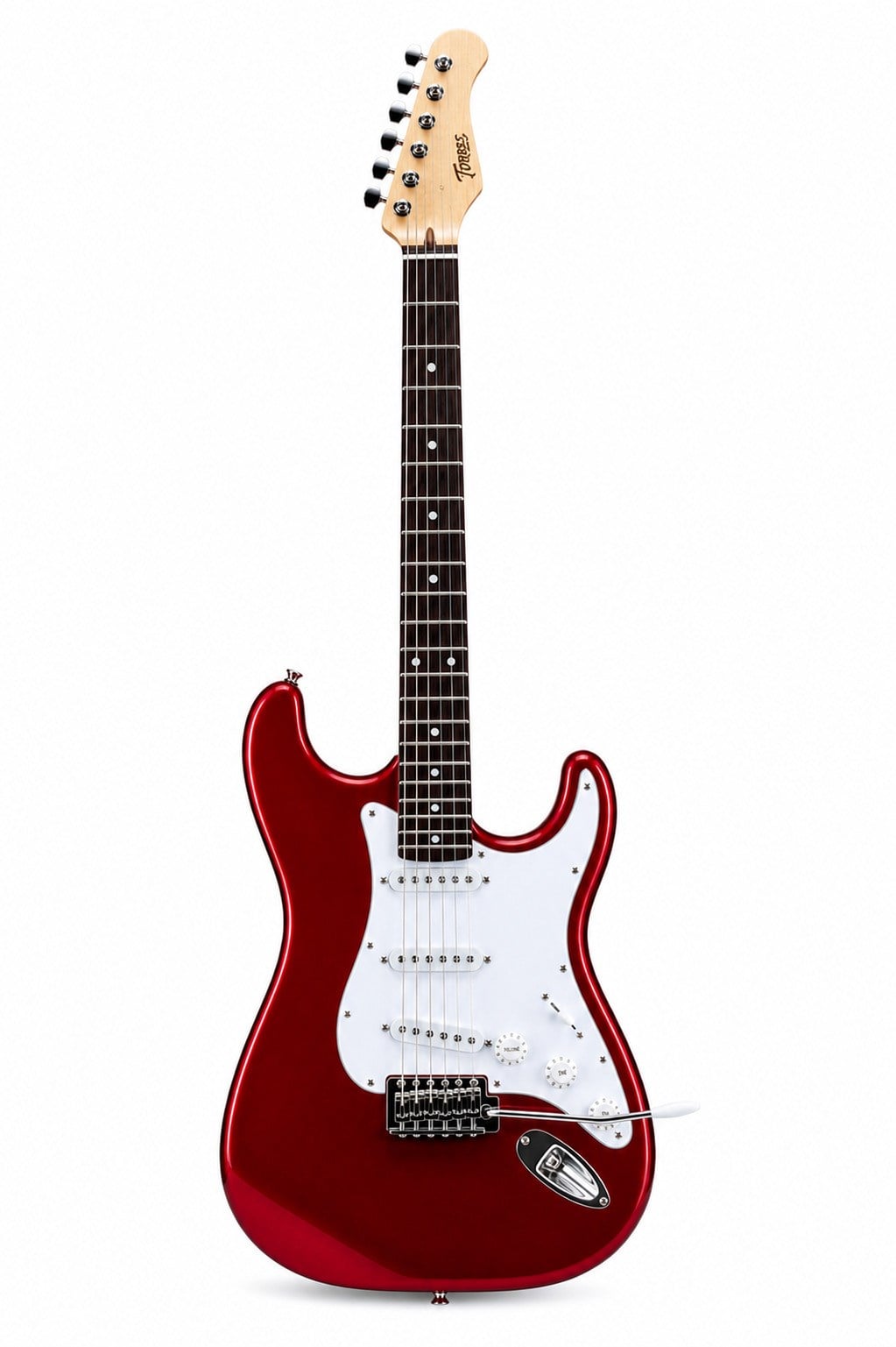 Torres ST-40RD Elektro Gitar Seti Kırmızı Stratocaster + Full Set (Kılıf Kapo Askı Akort Pena)