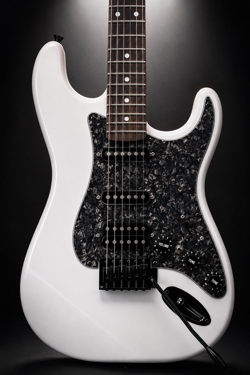 Torres STD-20WHP Elektro Gitar Seti DSP Efektli 25W Bluetooth Amfili Full Paket Beyaz