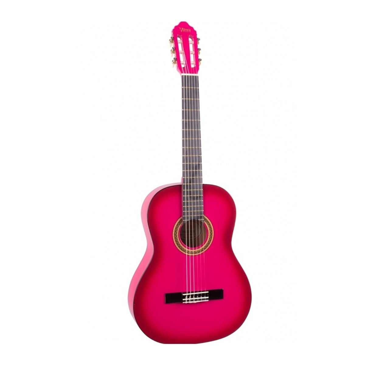 VALENCIA KLASİK GİTAR 4/4 PEMBE SUNBURST