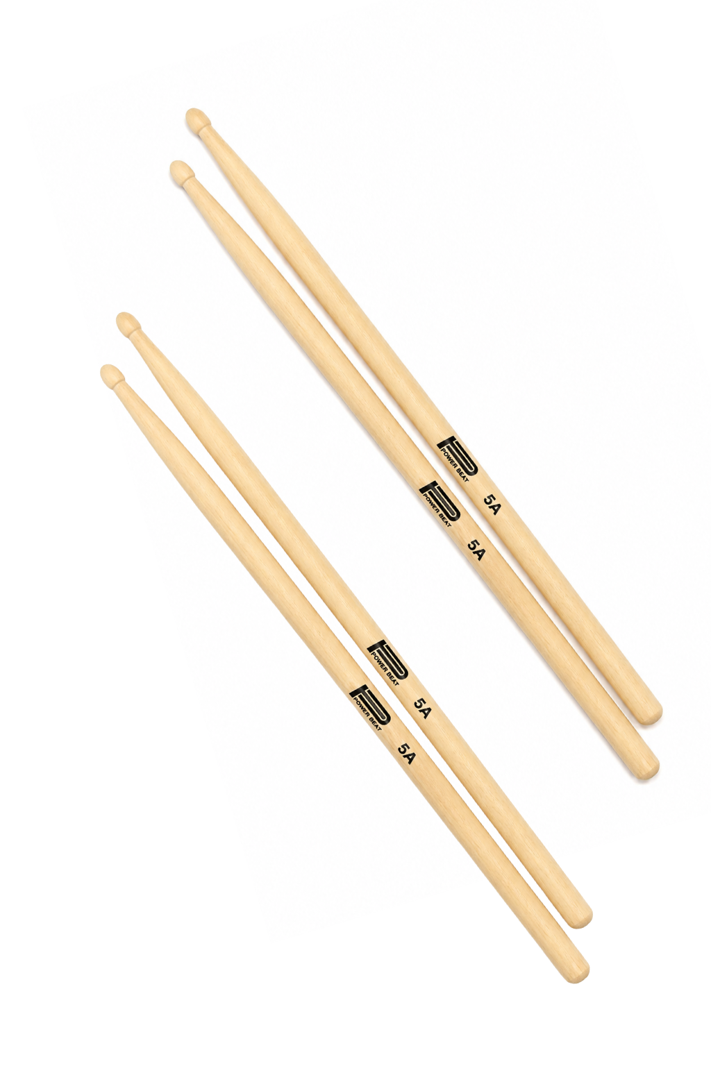 Yankı Powerbeat 5A Hickory Bateri Bageti 2'li Paket Profesyonel Drum Stick Seti