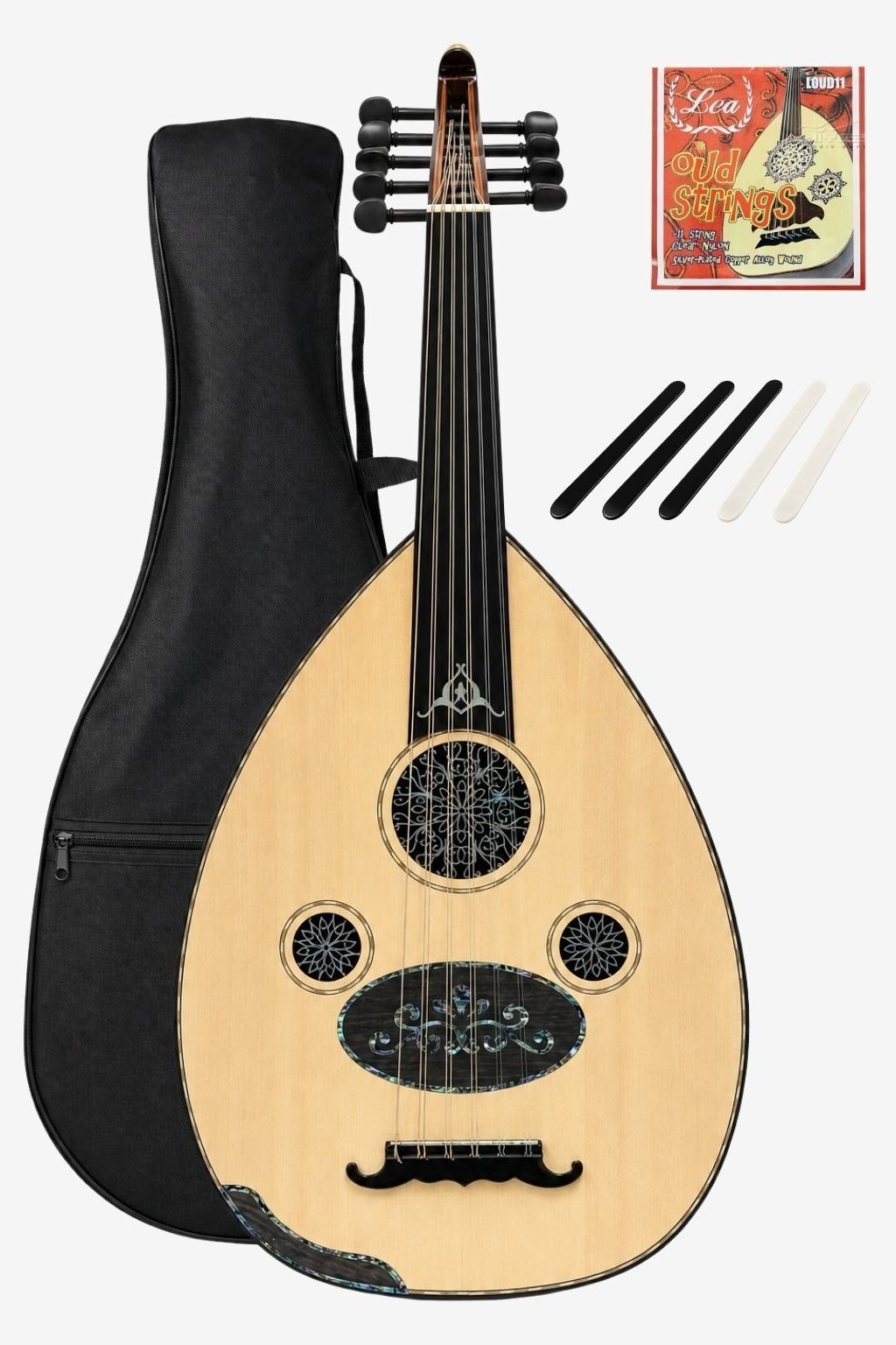 Yankı UD-VG1 Profesyonel Ud Venge Tekne Ladin Kapak