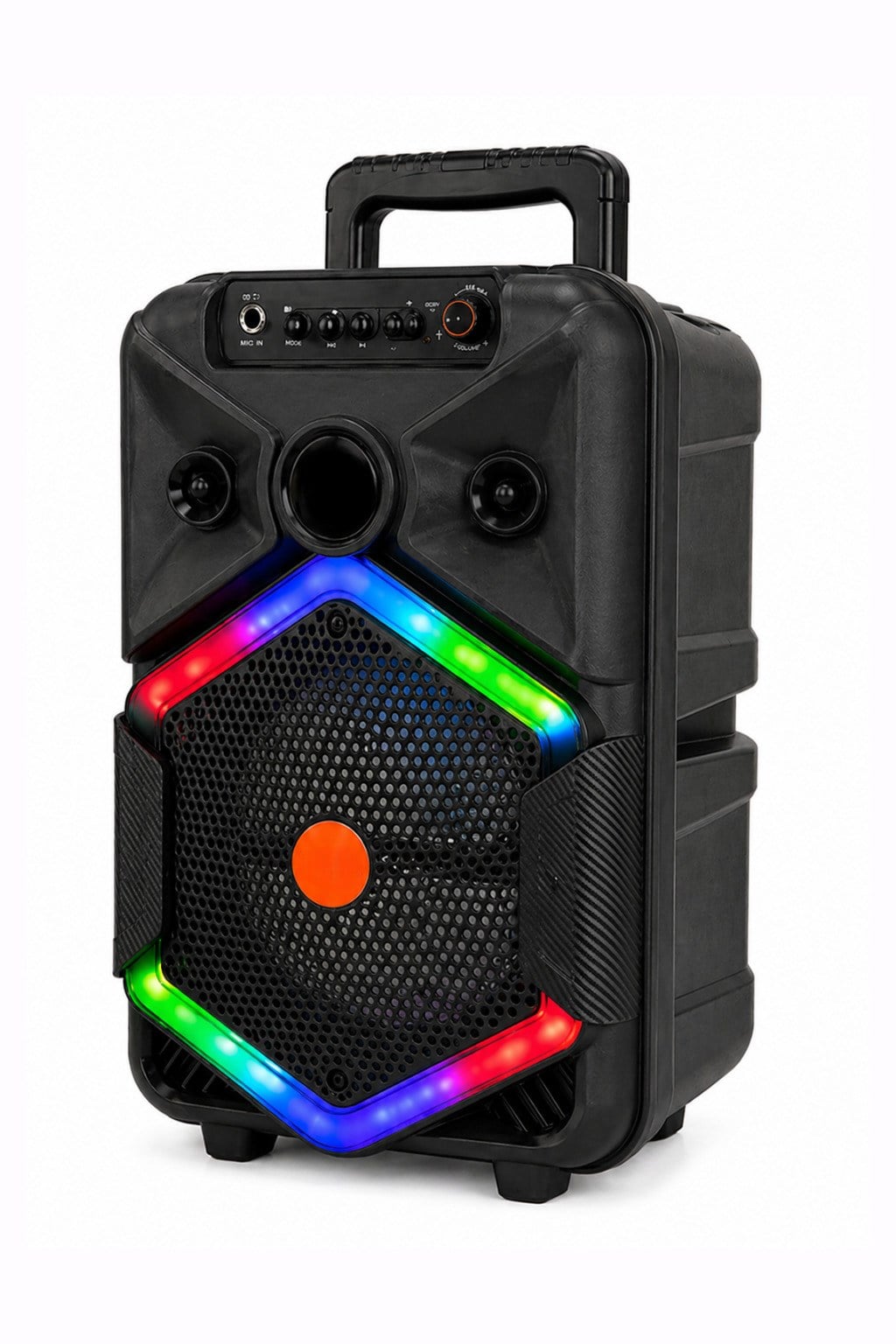 Yankı YB-40CPA Profesyonel Ceviz Bağlama Seti Şarjlı Bluetooth Amfili Sahne ve Performans Paketi