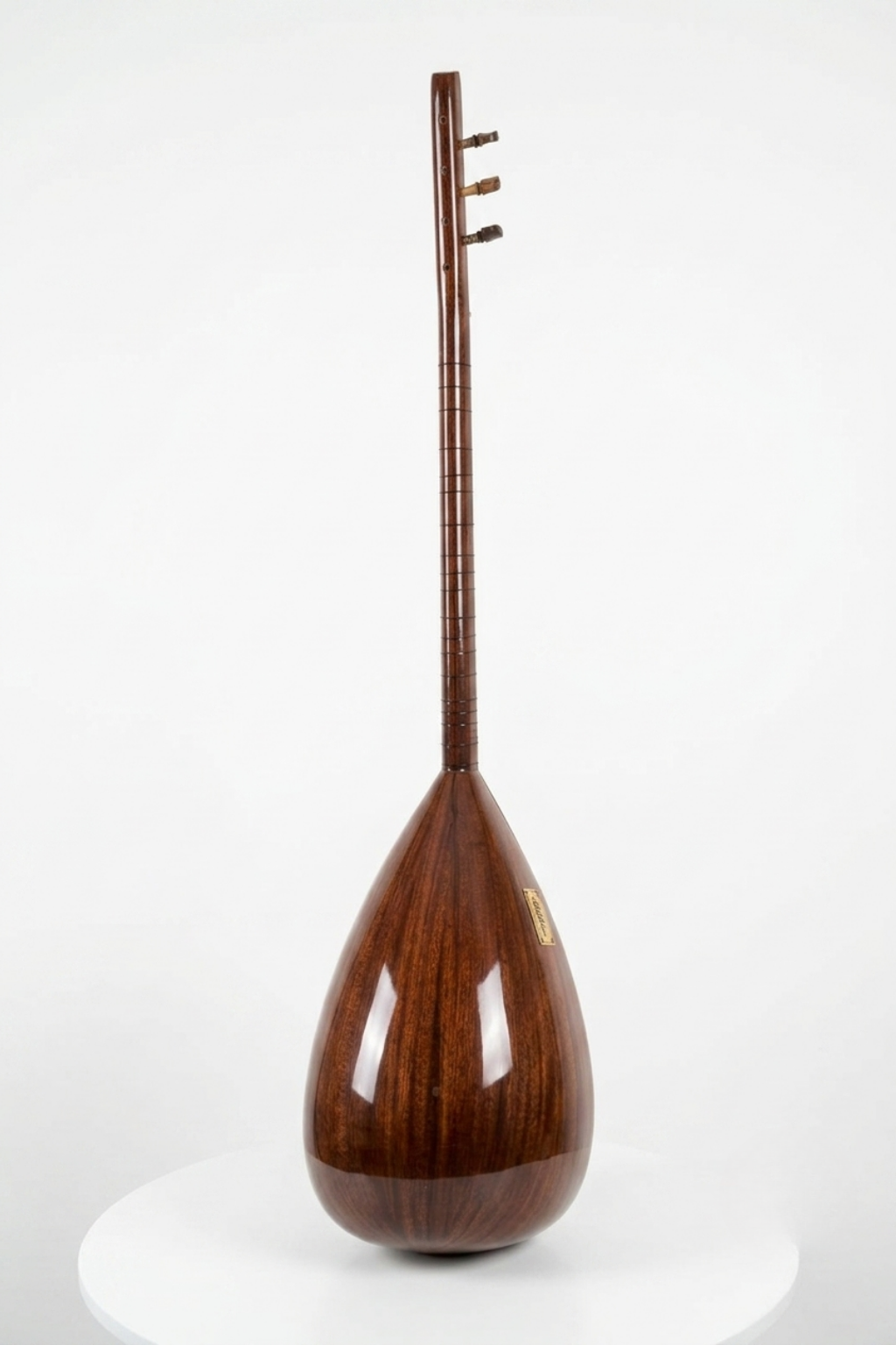 Yankı YB-40MP Kısa Sap Bağlama Profesyonel Maun Saz (Kılıf, Tel, Mızrap Hediyeli)
