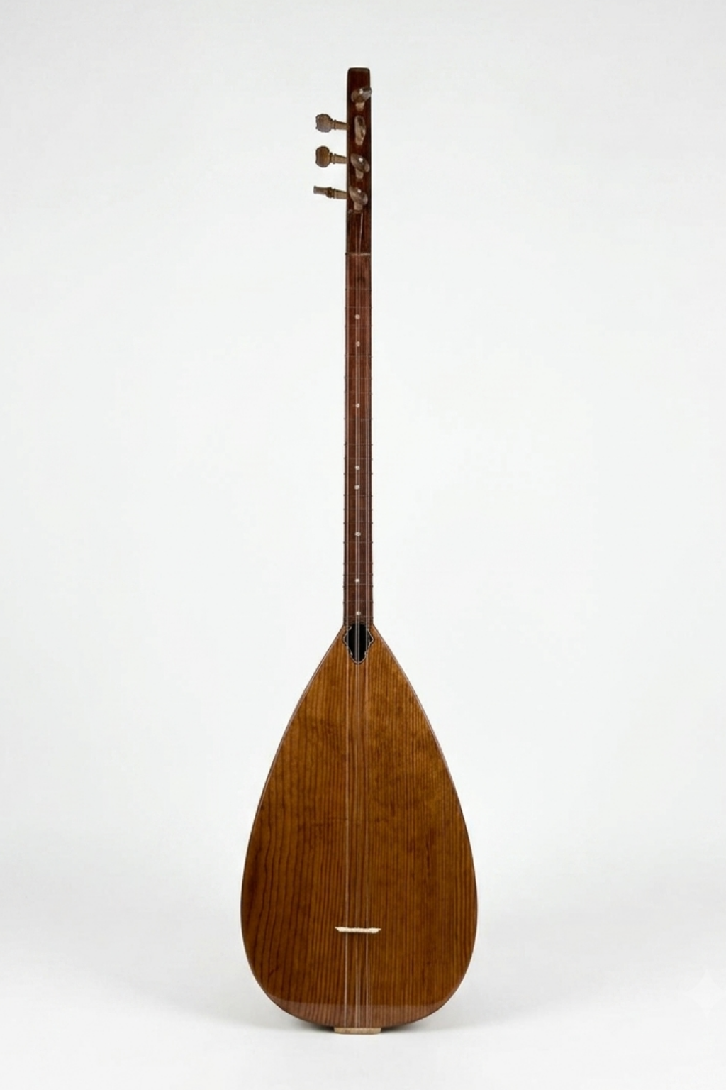 Yankı YB-40MP Kısa Sap Bağlama Profesyonel Maun Saz (Kılıf, Tel, Mızrap Hediyeli)