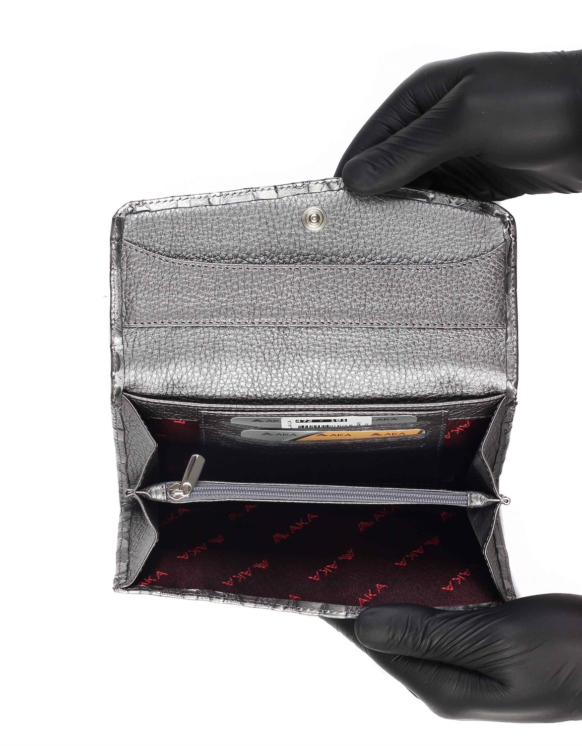 Genuine Leather Women's Wallet-472 - 101