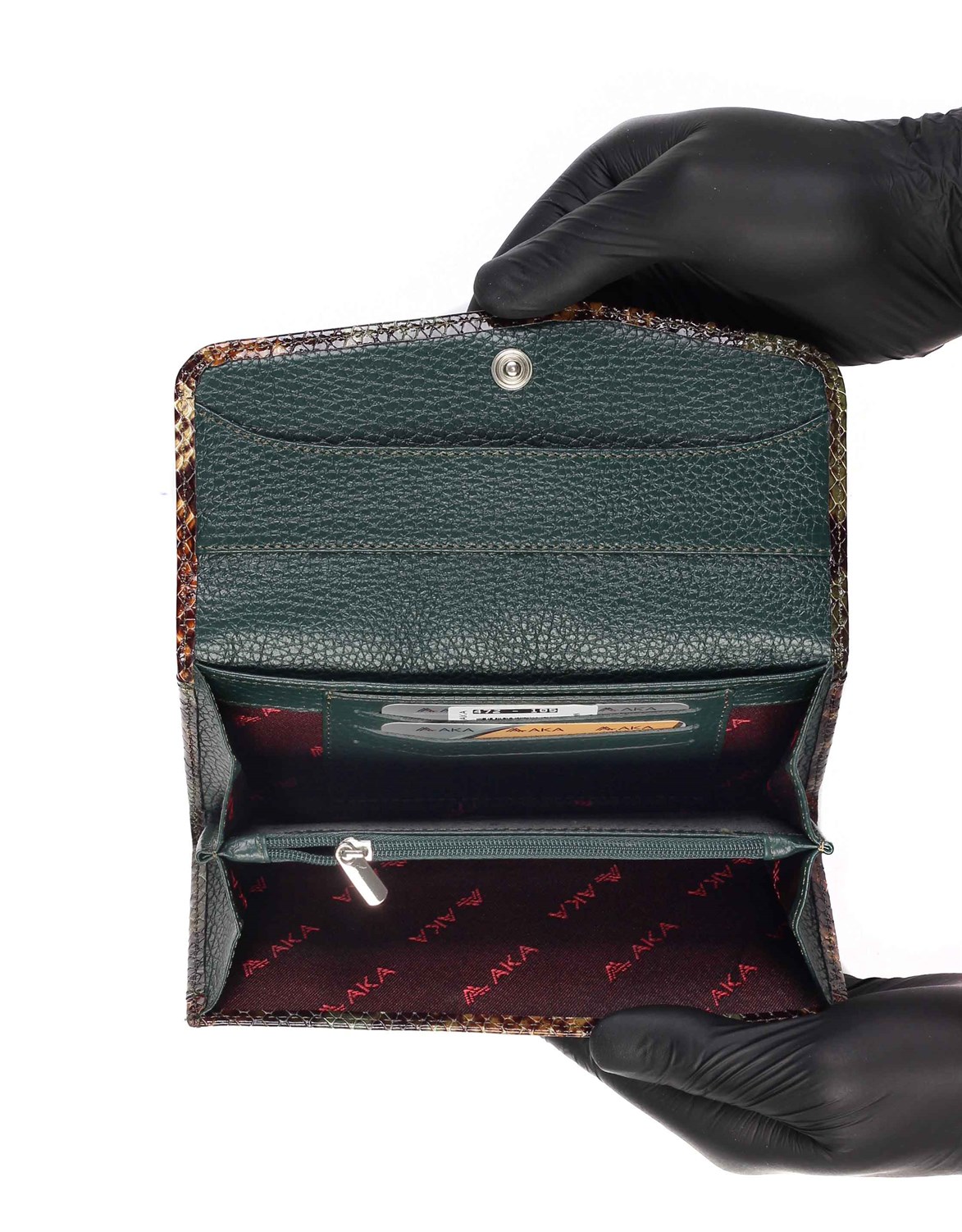 Genuine Leather Women's Wallet-472 - 105