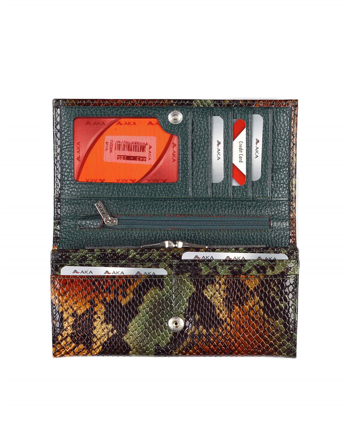 Genuine Leather Women's Wallet-443 - 105