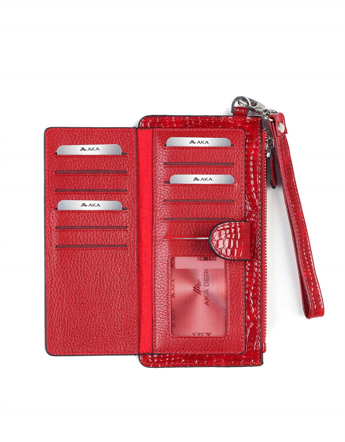 Genuine Leather Women's Wallet-451 - 66