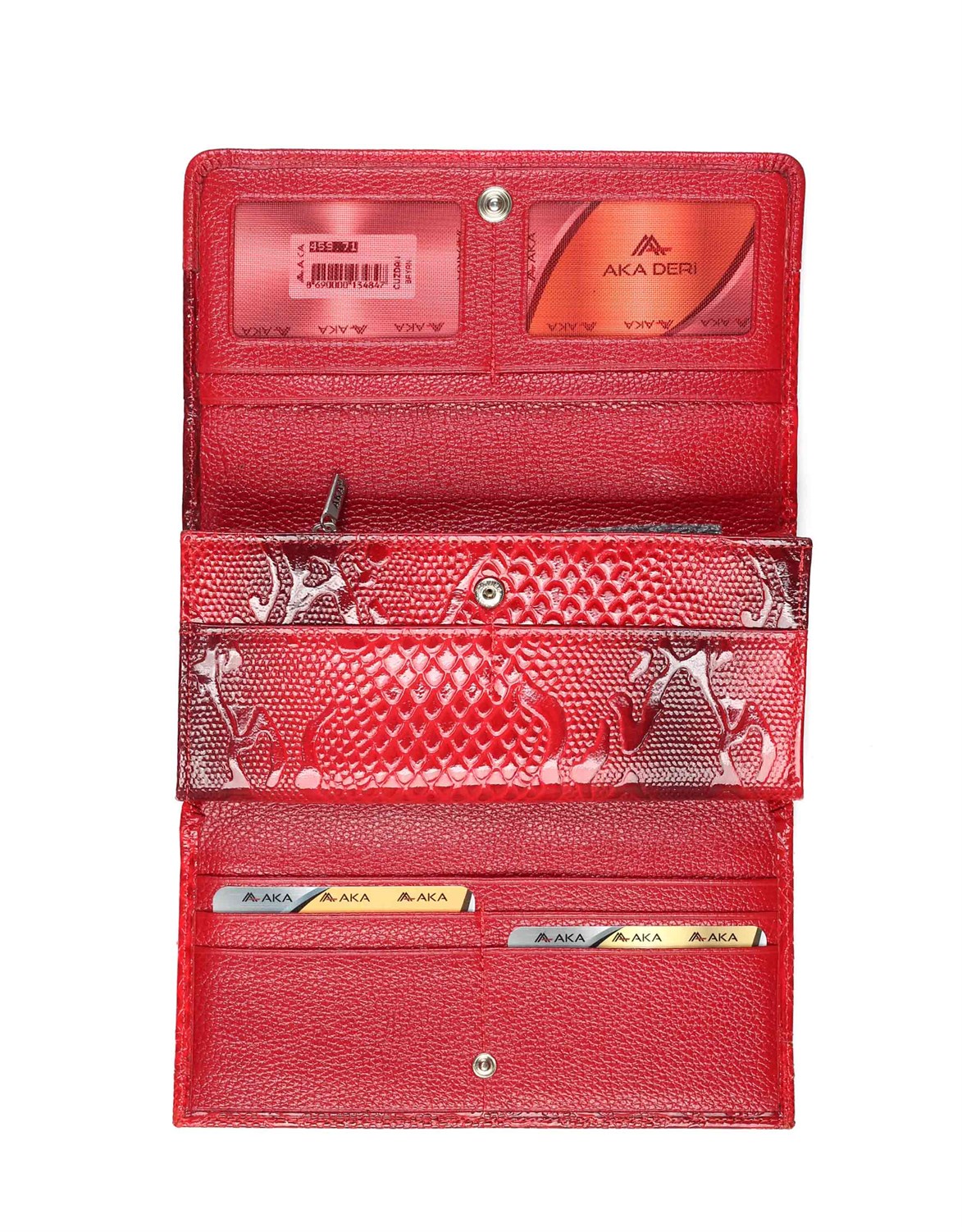 Genuine Leather Women's Wallet-459 - 71