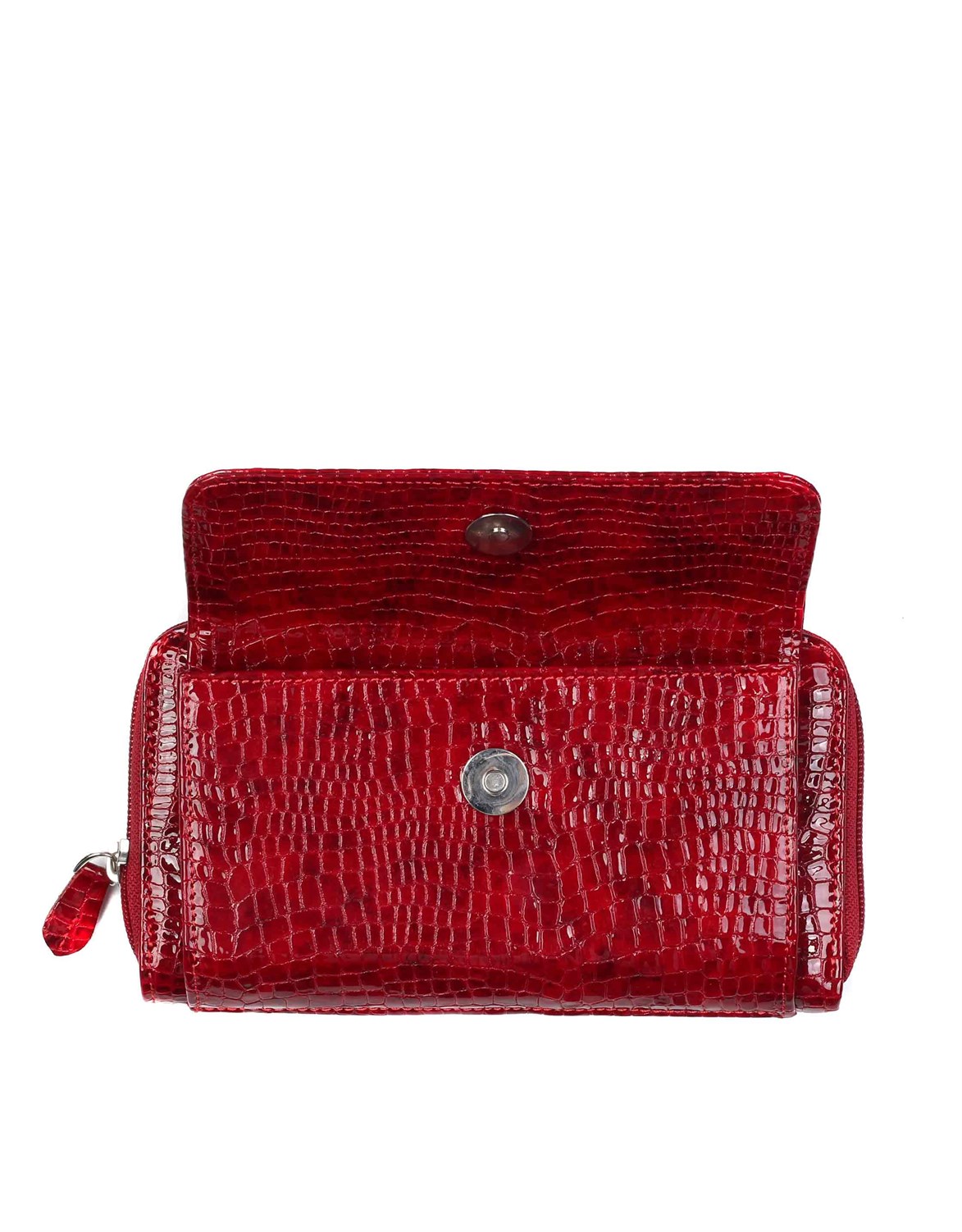 Açık Kırmızı Deri Kadın Cüzdanı (429-66)