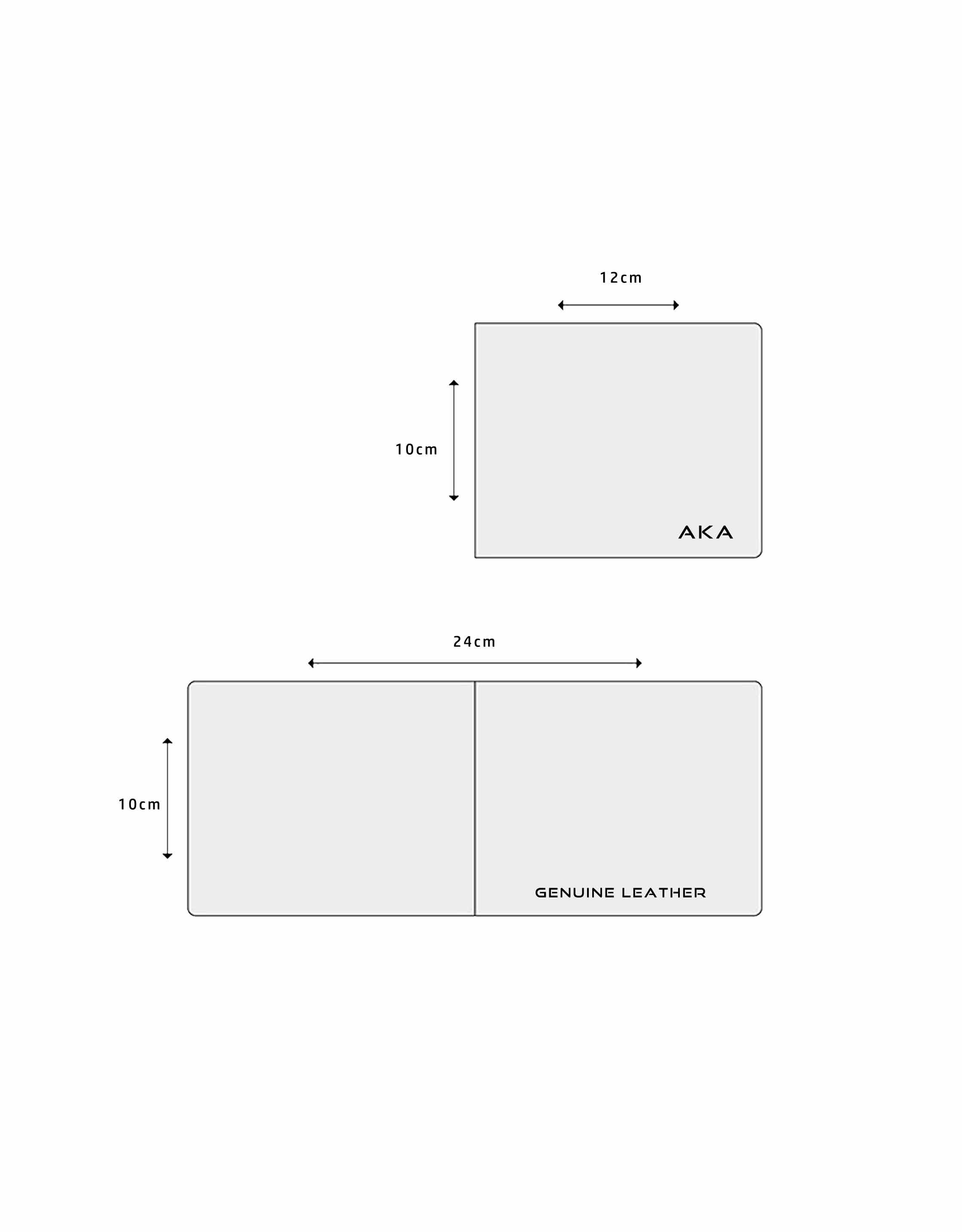 Aka Genuine Leather Men's Wallet 517 -70