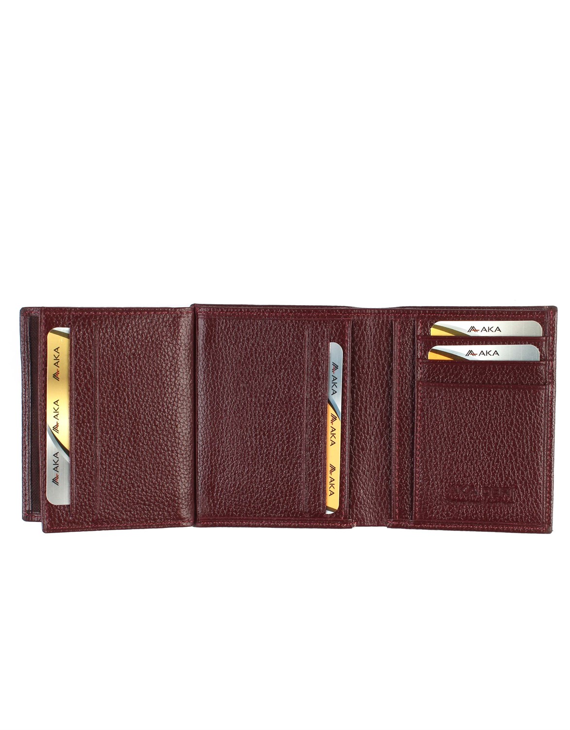 Aka Deri Bordo Erkek Cüzdanı 525 -70