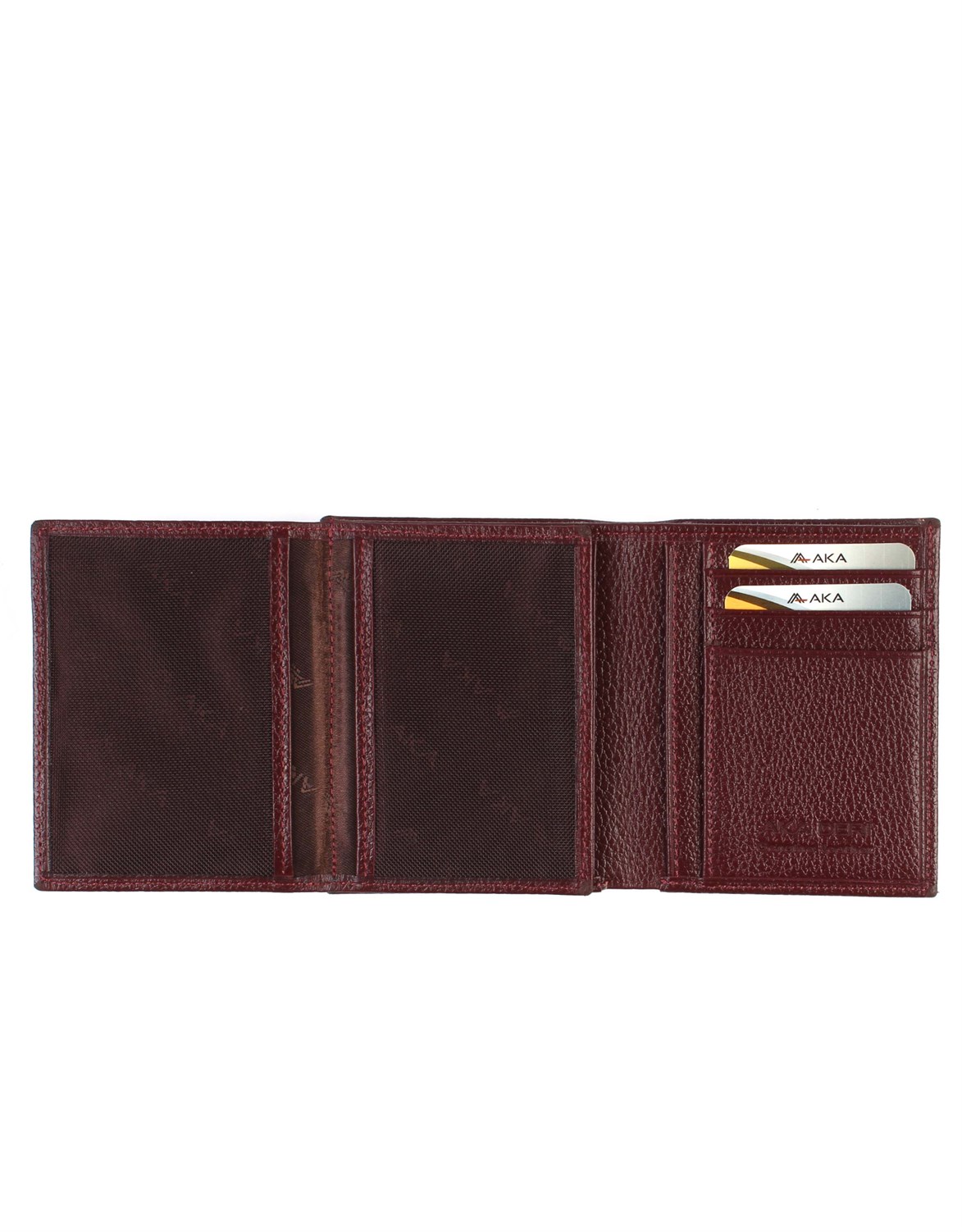Aka Deri Bordo Erkek Cüzdanı 525 -70