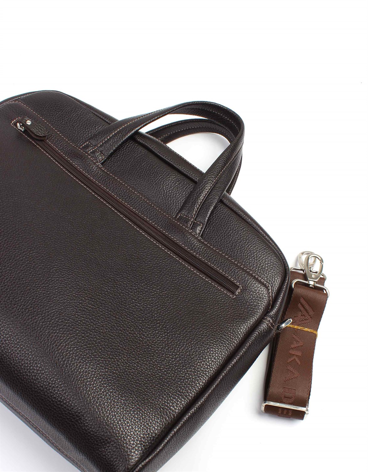 Genuine Leather Laptop Bag - 242 - 4