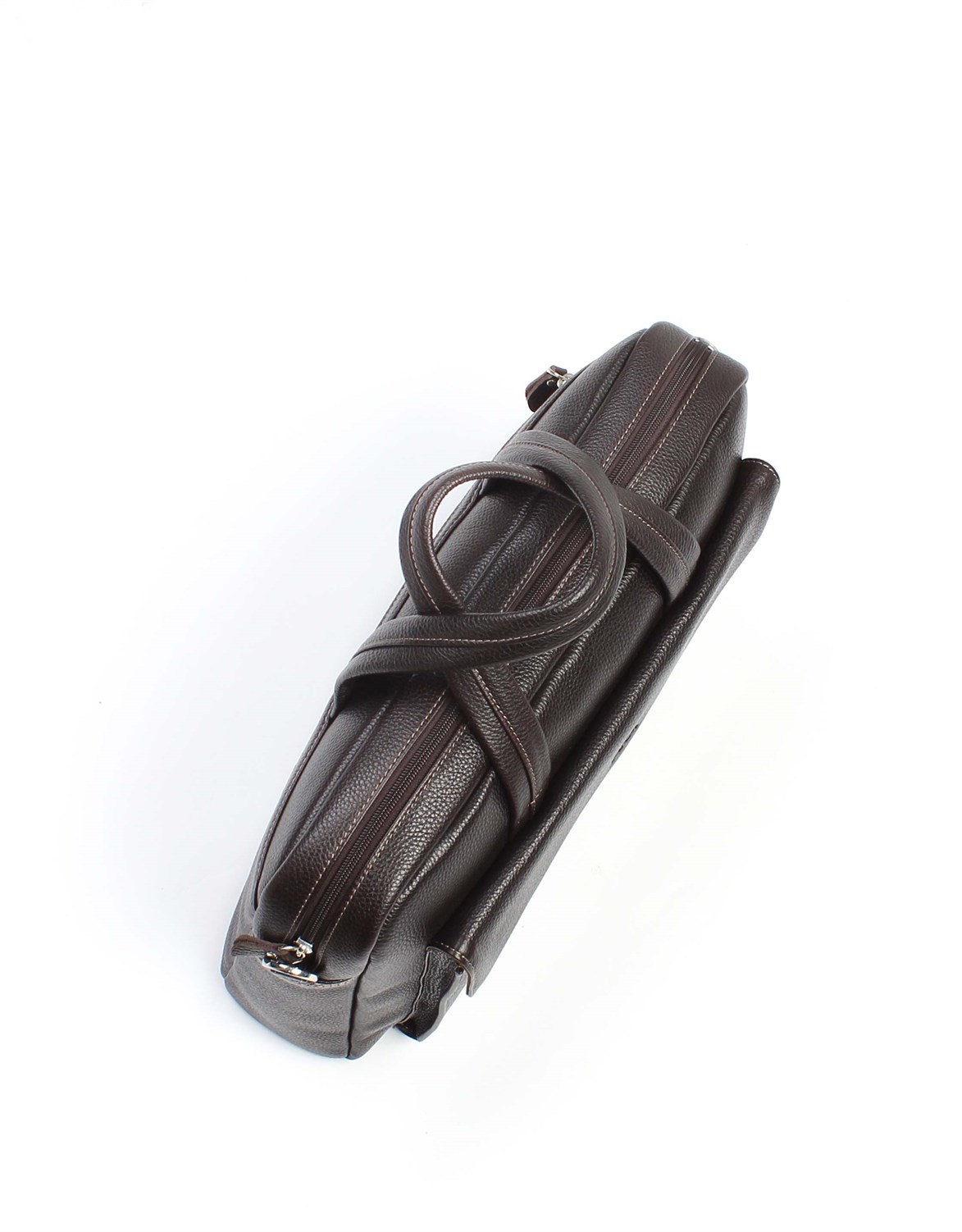 Genuine Leather Laptop Bag - 242 - 4