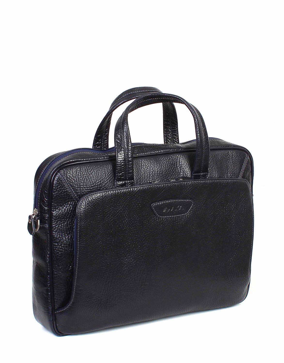 Aka Deri Evrak Çantası Lacivert 246