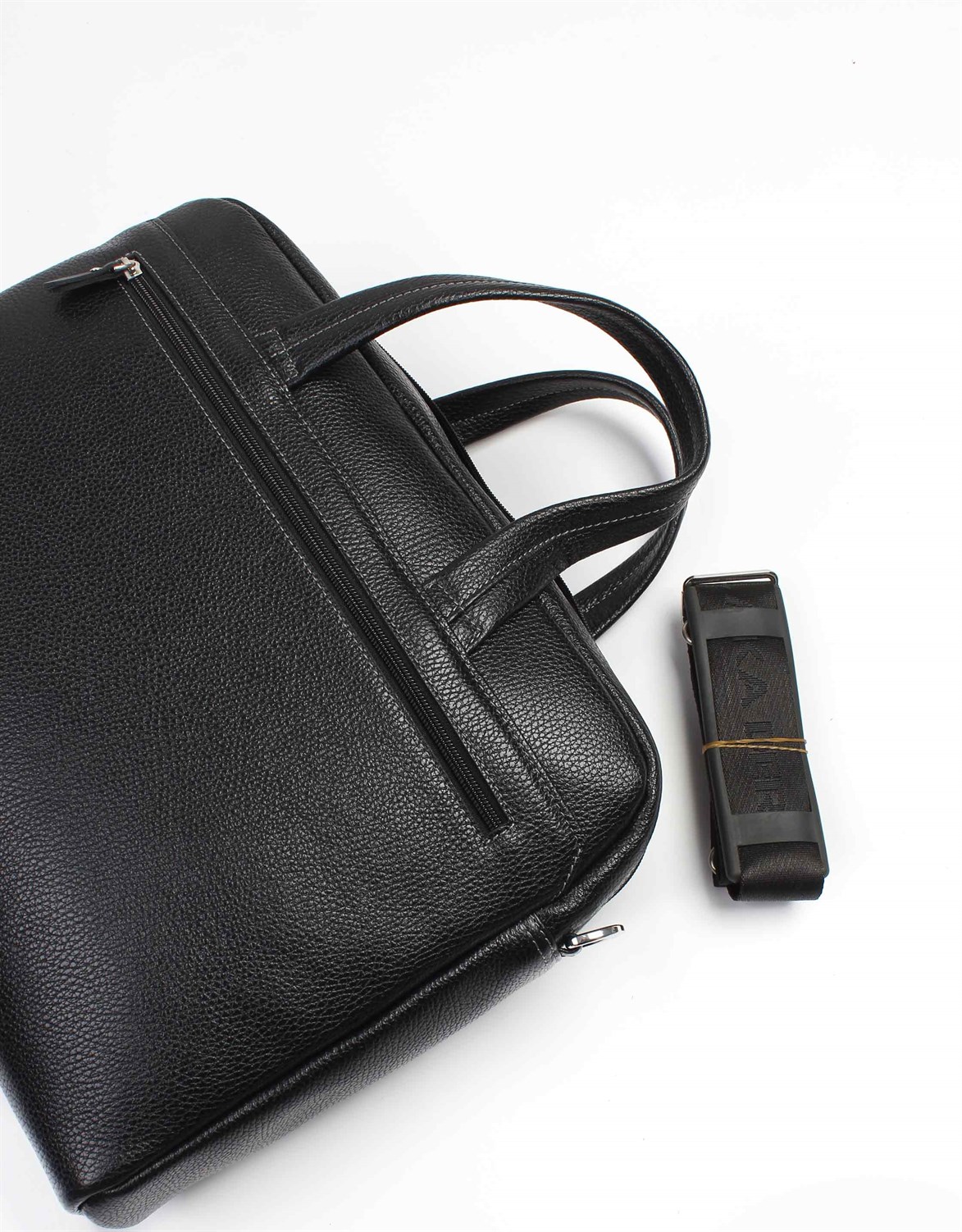 Genuine Leather Laptop Bag - 242 - 2