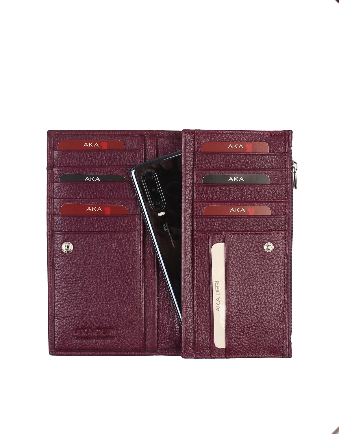 Aka Deri Kadın Cüzdanı 462 20