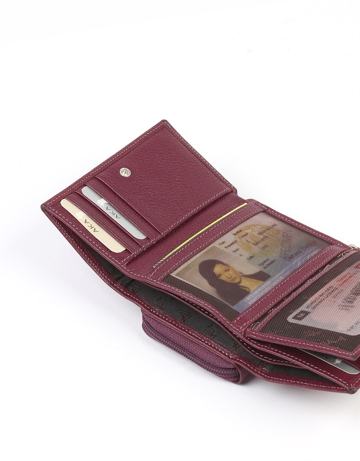 Aka Deri Kadın Cüzdanı 467 20