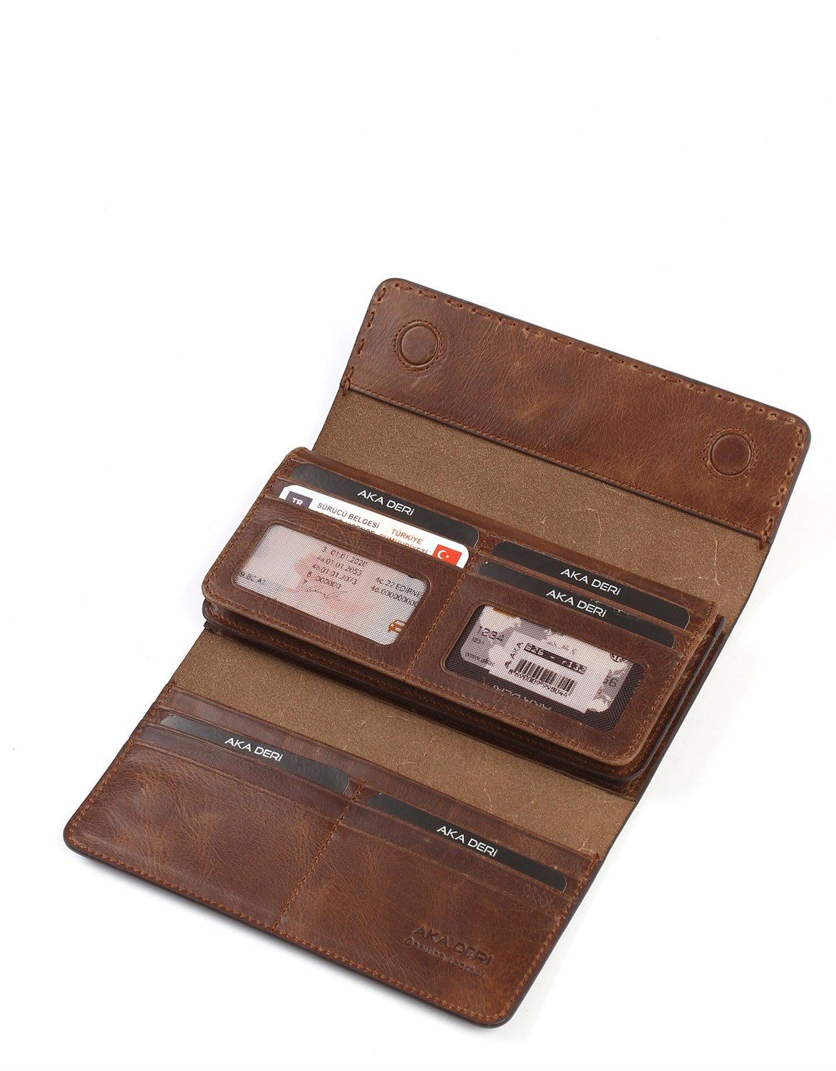 Aka Deri Kadın Cüzdanı 826 r132