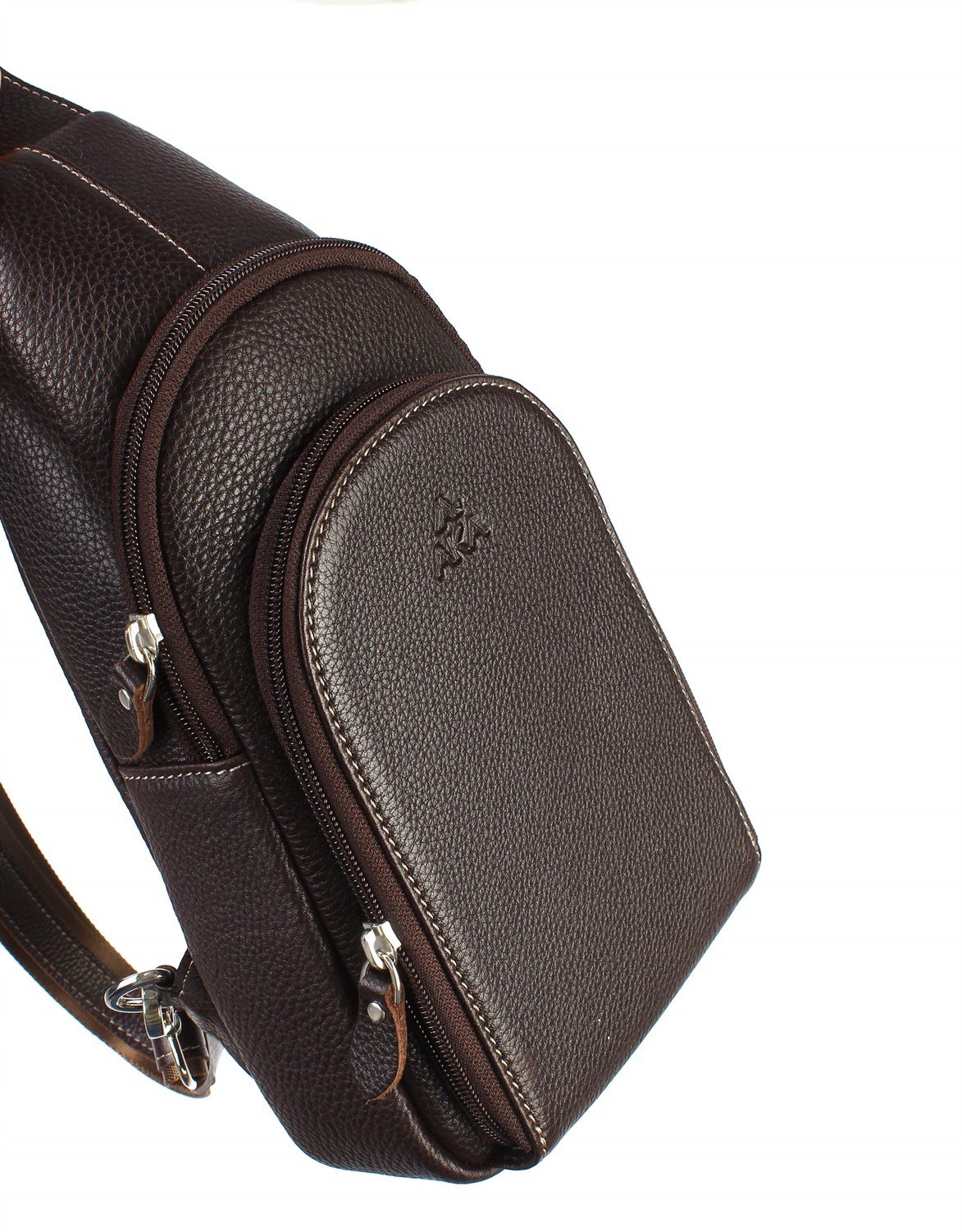 Aka Deri Kahverengi Çapraz Çanta 314 4