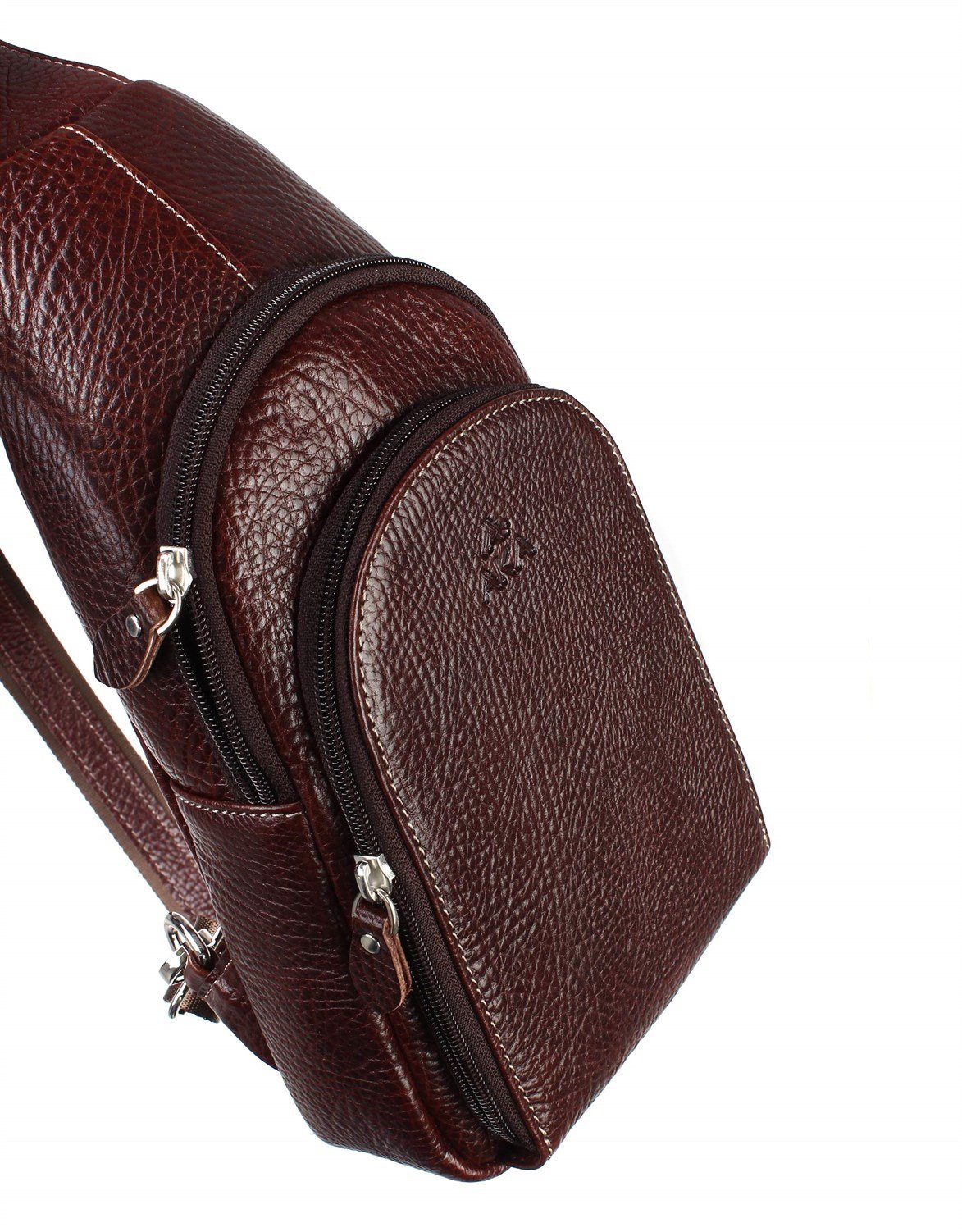 Aka Deri Kahverengi Çapraz Çanta 314 61