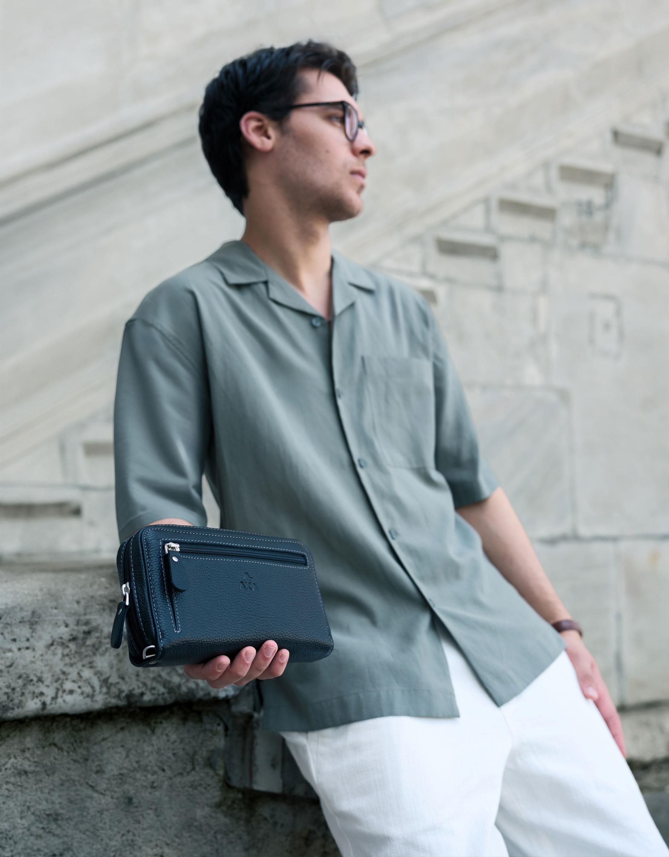 Aka Deri Kahverengi El Çantası 334 61