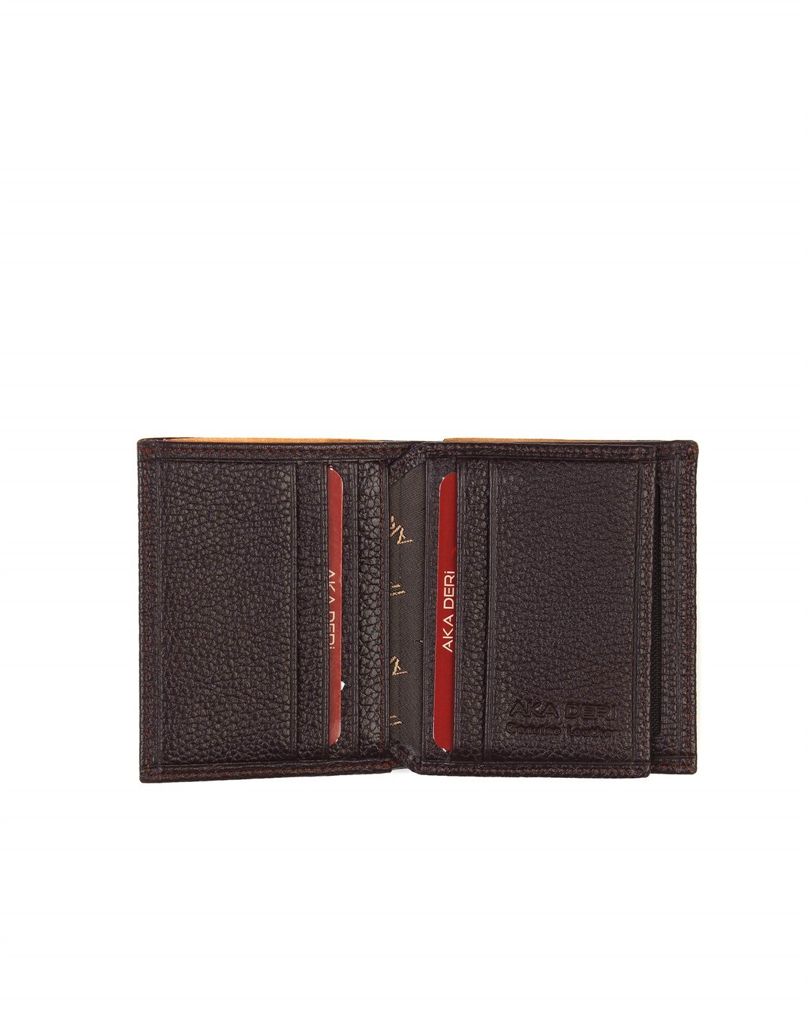 Aka Genuine Leather Men's Wallet 513 -4