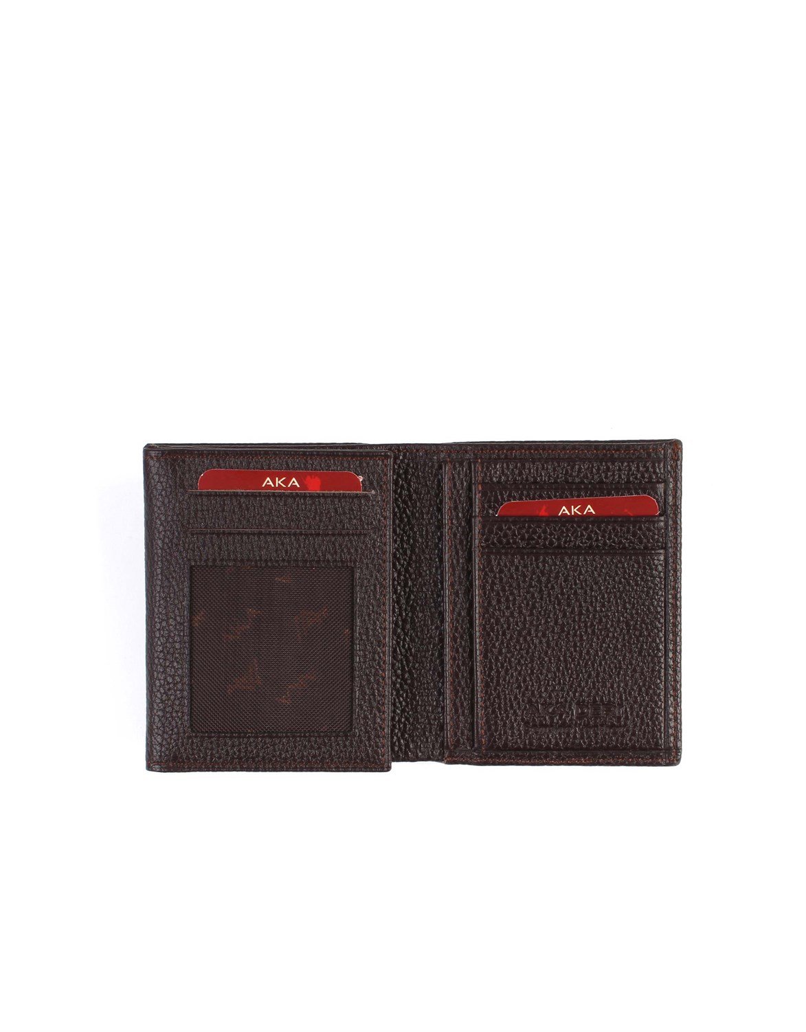 Aka Genuine Leather Men's Wallet 525 -4