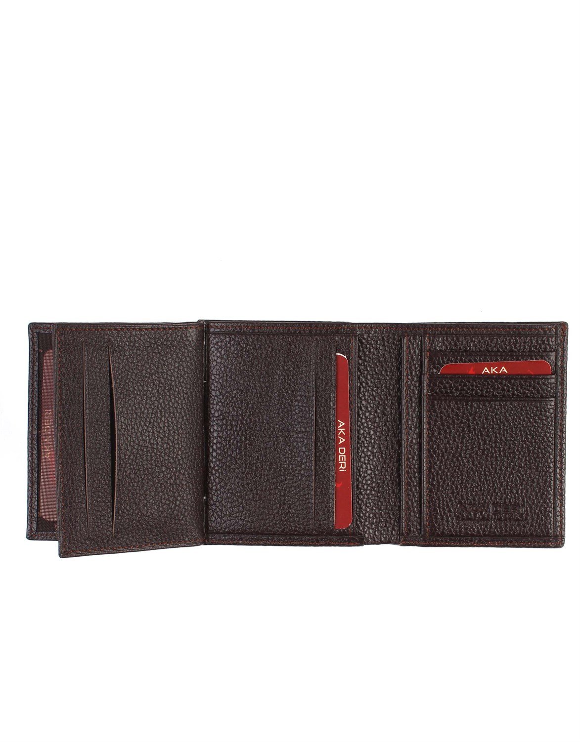 Aka Genuine Leather Men's Wallet 525 -4