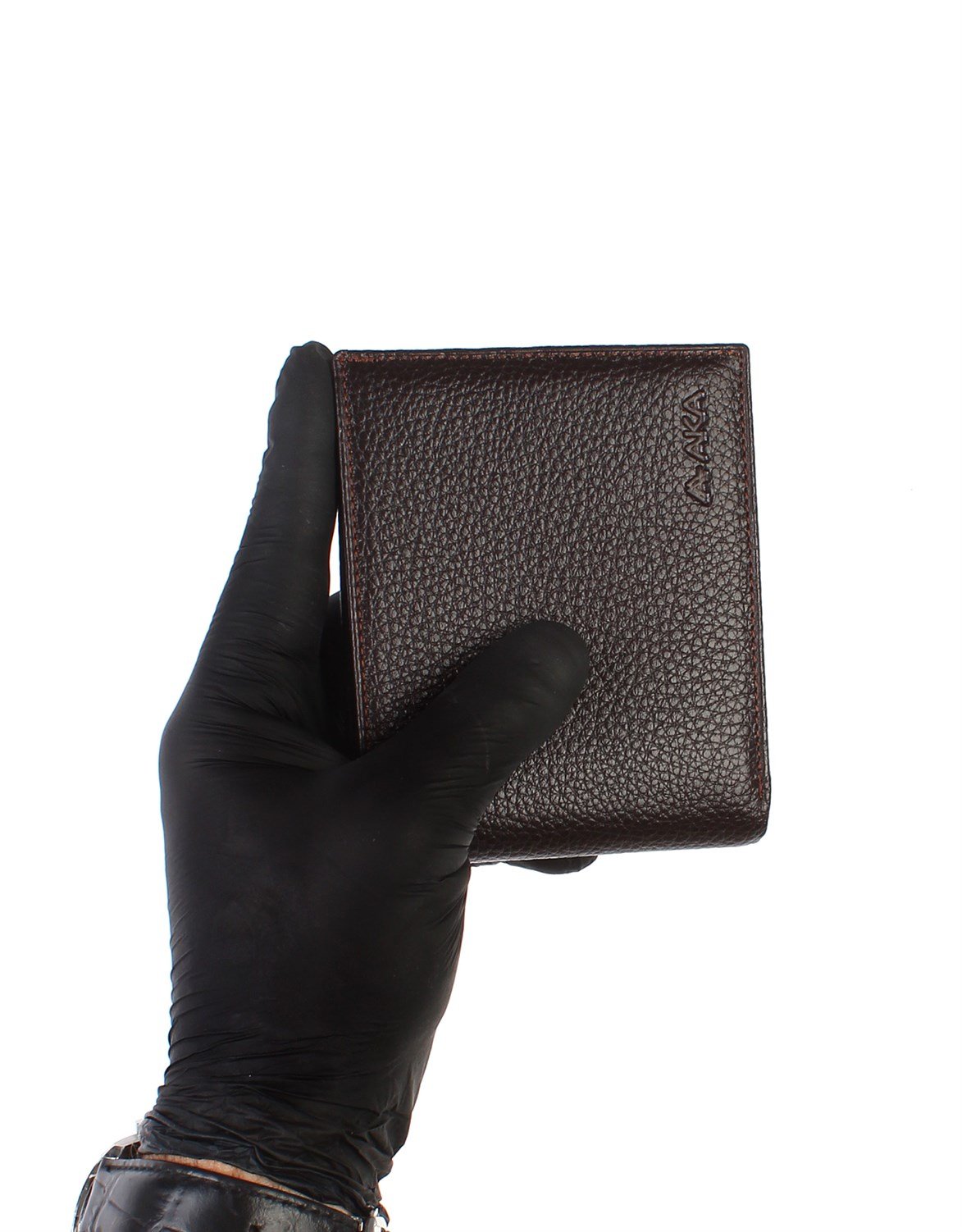 Aka Deri Kahverengi Erkek Cüzdanı 619 -4