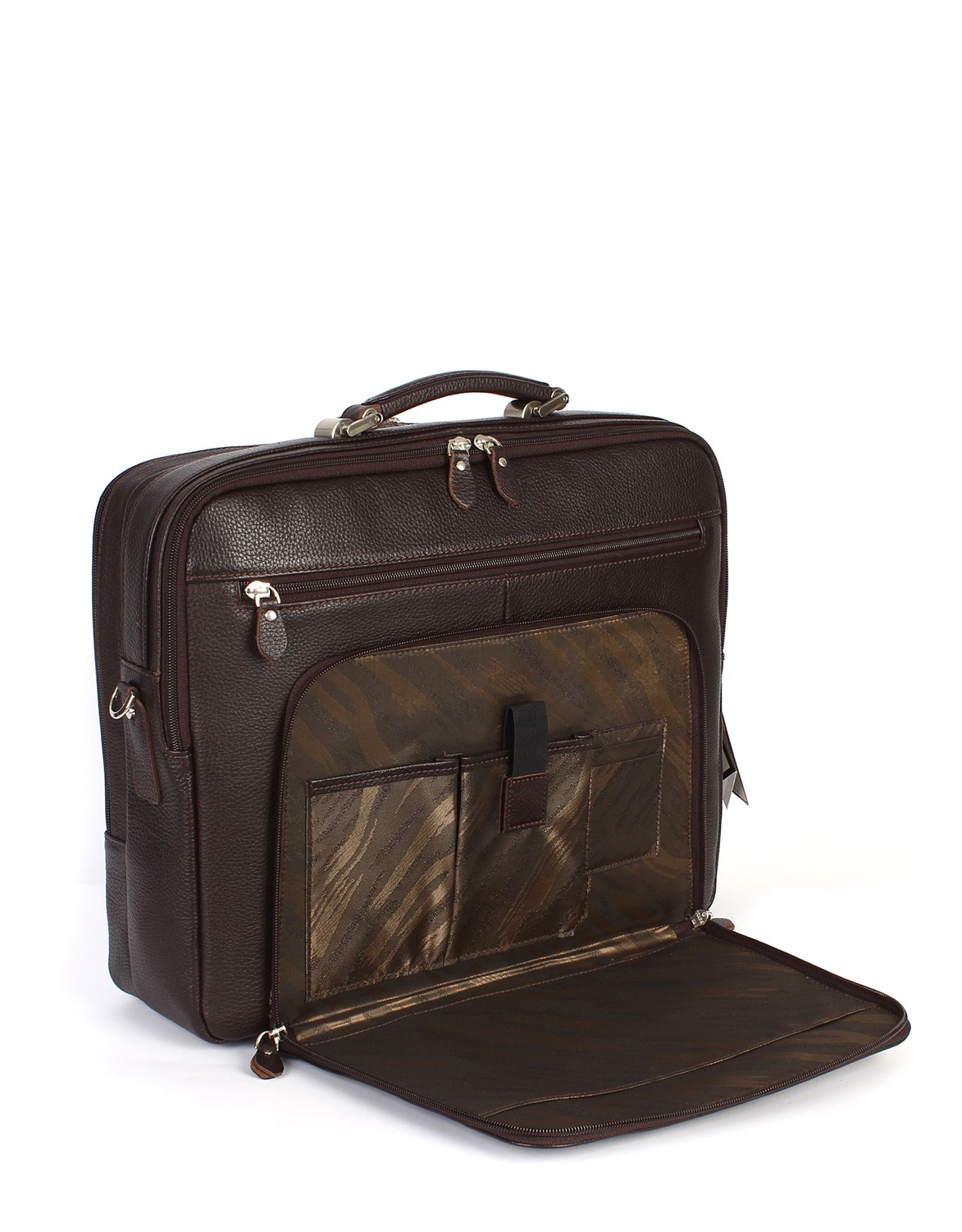 Aka Deri Kahverengi Evrak Çantası 244 4