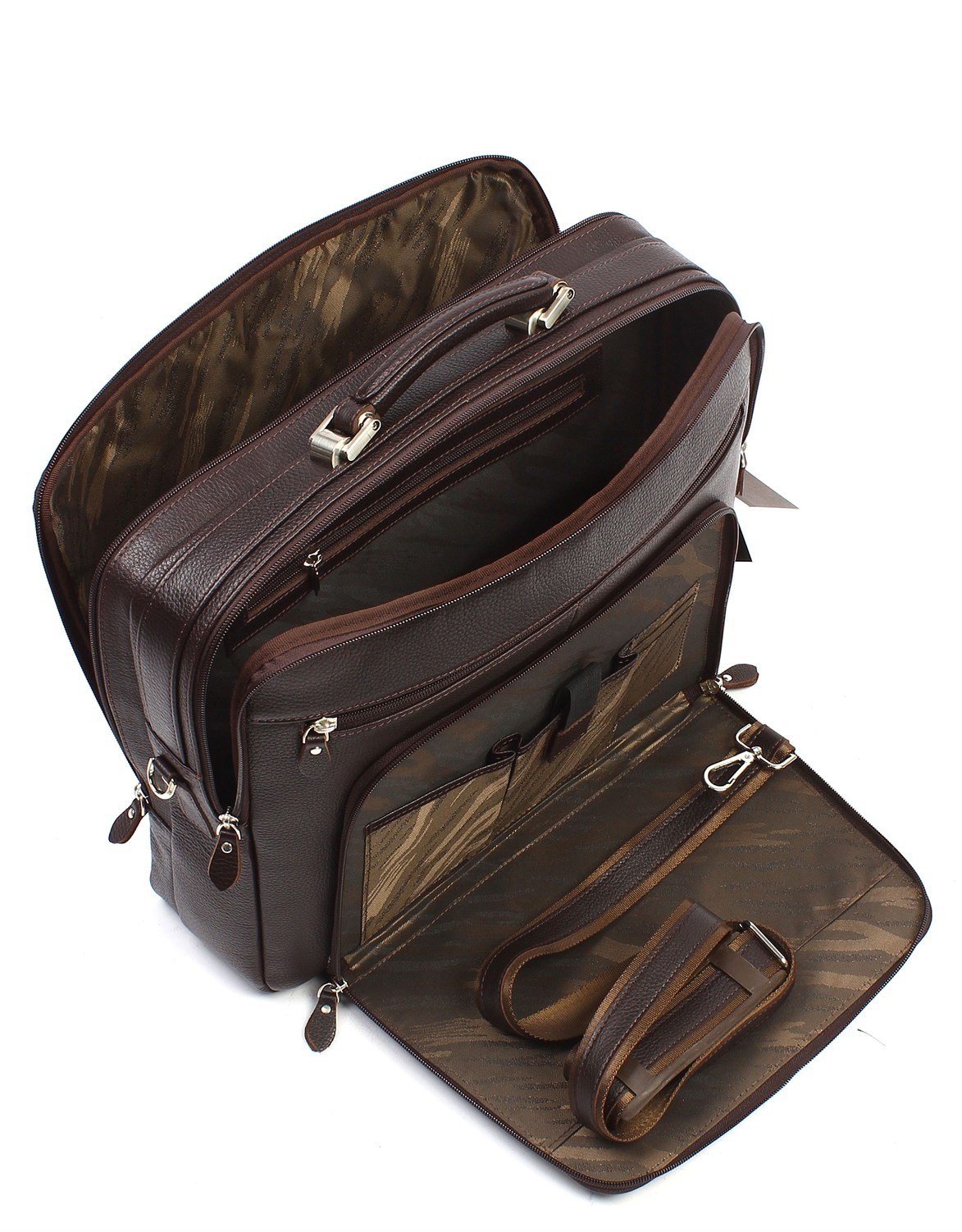 Aka Deri Kahverengi Evrak Çantası 244 4