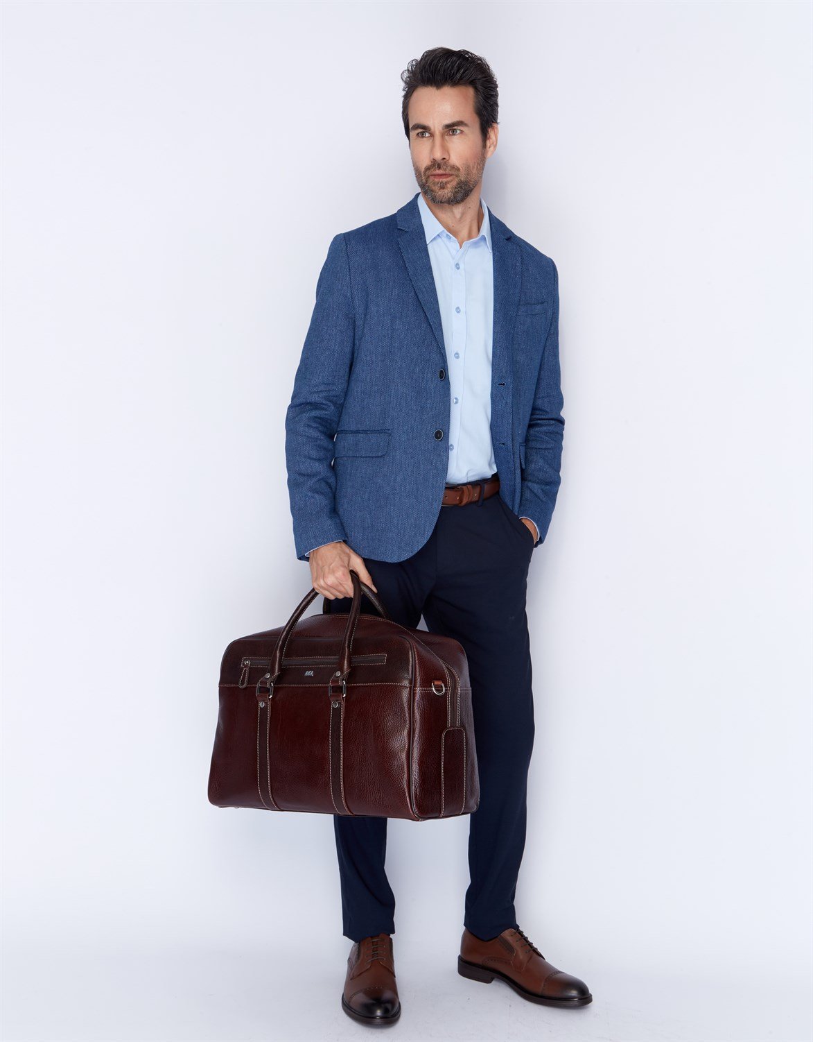 Aka Leather Travel Bag 5010 61