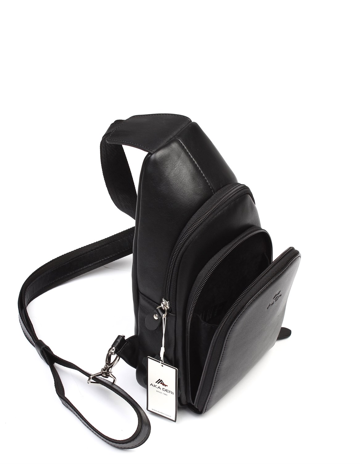 Genuine Leather Shoulder Bag - 314 - 1