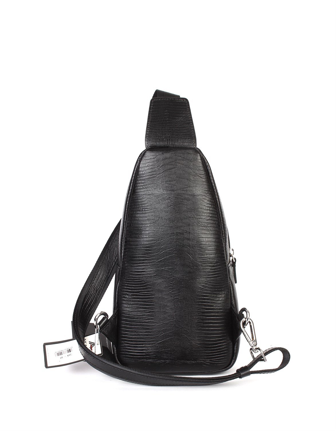 Aka Deri Siyah Çapraz Çanta 314 10