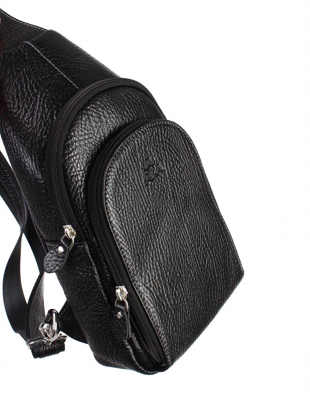 Aka Deri Siyah Çapraz Çanta 314 60