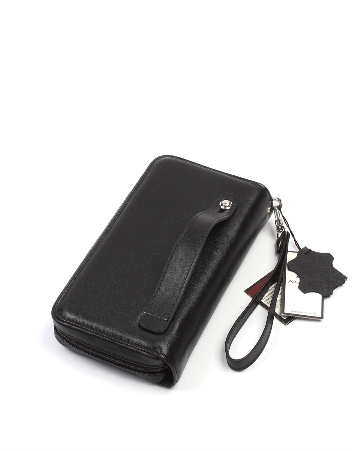 Aka Deri Siyah El Çantası 334 1