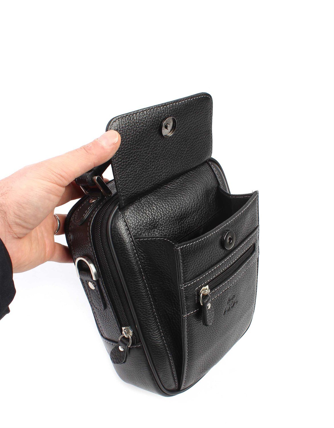 Genuine Leather Hand and Shoulder Bag 305 2